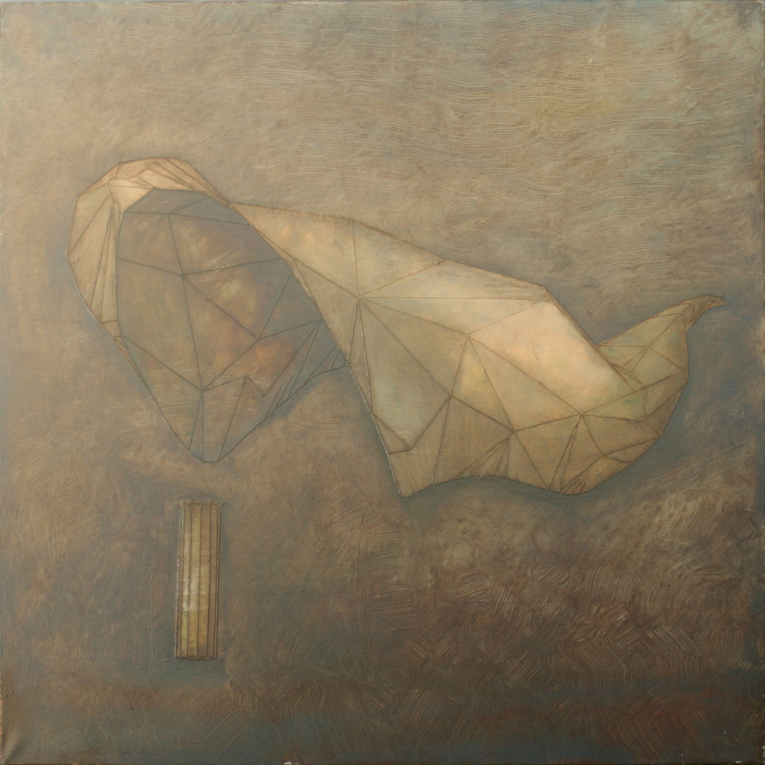 tarp, cloth in wind K_Van painting